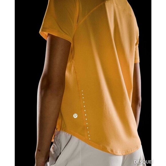 Lululemon High Neck Running and Training Athletic T-Shirt Workout Gym Shirt 2 - Picture 2 of 8